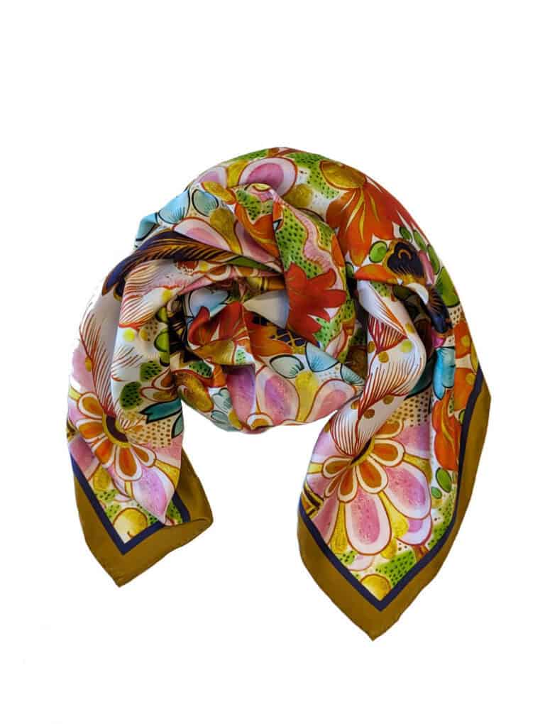 Scarf (Royal Porcelain) | David Roche Gallery